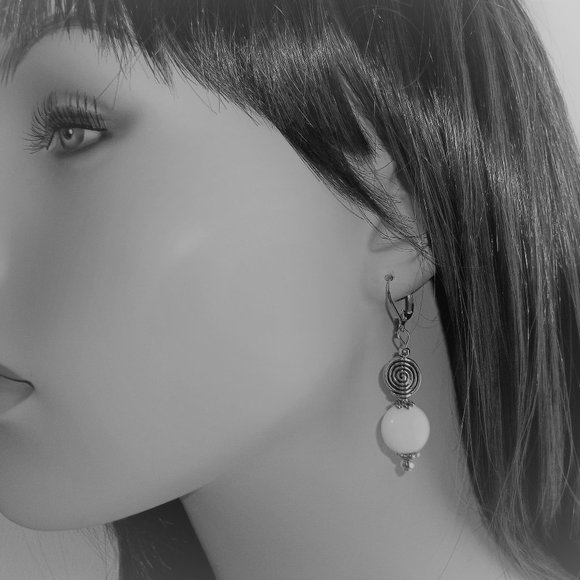 Yellow & Gold Beaded Handmade Earring Set NWT 6487 - Picture 8 of 10